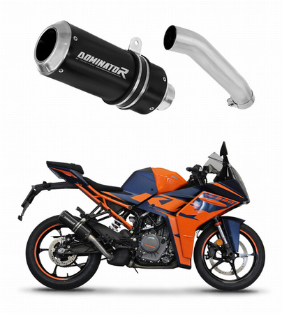 Dominator tłumik GP Black KTM RC 390 2022 - 2024