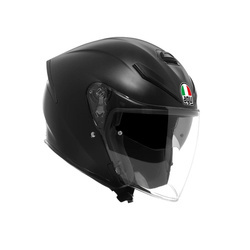 KASK MOTOCYKLOWY AGV K5 JET EVO CZARNY MAT