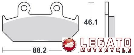 KLOCKI HAMULCOWE SBS 647 HF