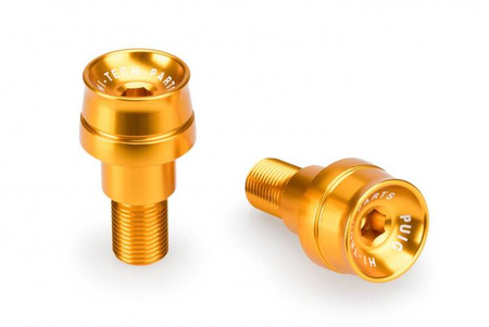 Końcówki kierownicy PUIG Speed do Yamaha FZ / MT / XJ / XSR Złoty (O) 21024O