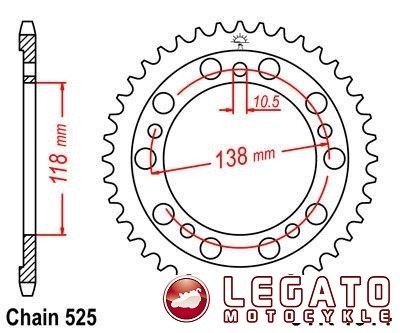 ZĘBATKA NAPĘDOWA JT TYŁ