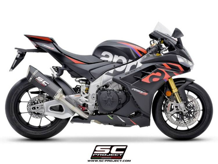 SC-Project tłumik końcowy  końcowy  SC1-R (300mm) CARBON APRILIA RSV4 2021-2023
