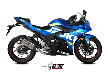 Mivv Tłumik końcowy SUONO stal nierdzewna SUZUKI GSX 250 R 2017-2020