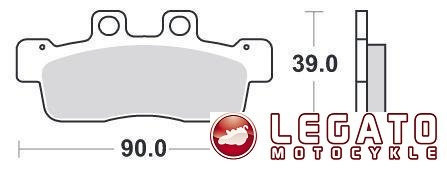 KLOCKI HAMULCOWE SBS 207 CT
