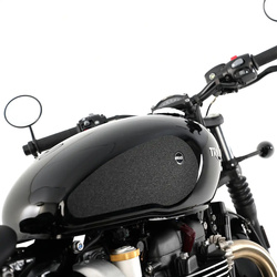 RG RACING TANKPAD ANTYPOŚLIZGOWY 2 CZĘŚCI TRIUMPH BONNEVILLE BOBBER (17-) CLEAR