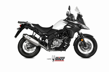 Mivv Układ wydechowy SPEED EDGE stal nierdzewny SUZUKI V-STROM 650 2017-2024