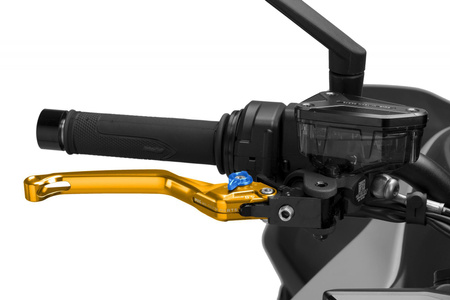 Regulowana dźwignia hamulca PUIG 4.0 EVO (bez zawiasu, wymaga adaptera) Złoty (O) 4120OO