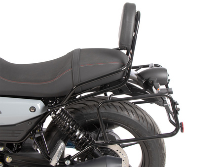 Side carrier permanent mounted black for Moto Guzzi V7 Sport (2025-)
