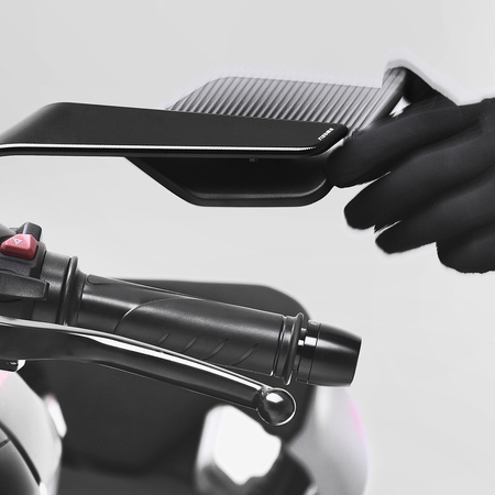 Rizoma Lusterka Stealth Naked Max Czarne do motocykli typu Naked