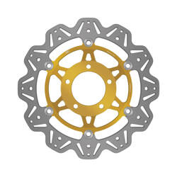 EBC Tarcza hamulcowa motocyklowa VR669GLD VEE, złota