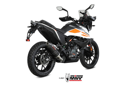 Mivv Tłumik końcowy OVAL CARBON with carbon cap KTM 390 ADVENTURE 2020-2024