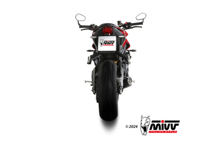 Mivv Układ wydechowy X-M5 Nero Triumph Street Triple 765RS 2023-2024