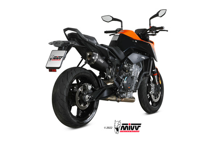 Mivv Tłumik końcowy DELTA RACE BLACK stal nierdzewna KTM 890 DUKE 2020-2024