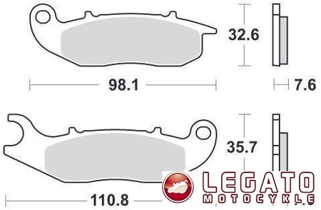 KLOCKI HAMULCOWE SBS 859 HF