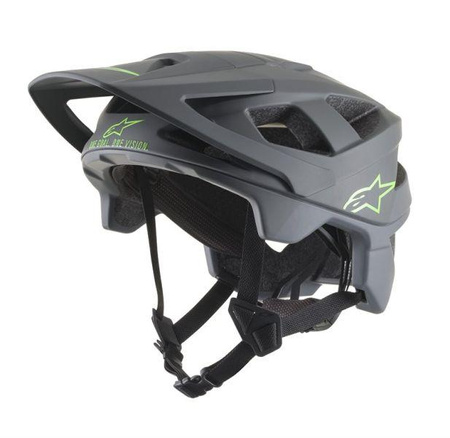Kask rowerowy ALPINESTARS VECTOR PRO - ATOM HELMET - CE EN kolor matowy/szary