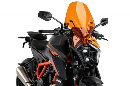 Owiewka PUIG do KTM Superduke R 1390 2024-2025 (Touring) Pomarańczowy (T) 21907T
