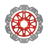 EBC Tarcza hamulcowa motocyklowa VR624RED VEE, czerwona