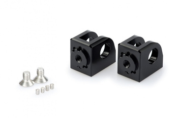 Mocowanie sportowych podnóżków PUIG 20235 (przód, do przesunięcia) Czarny (N) 20235N