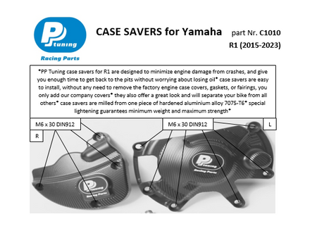 PP TUNING OSŁONA IMPULSATORA YAMAHA R1 2015-2021 PRAWA STRONA