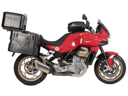 Alurack topcasecarrier black for Moto Guzzi V100 Mandello / S (2022-)