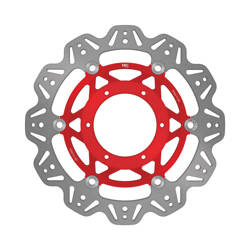 EBC Tarcza hamulcowa motocyklowa VR1141RED VEE, czerwona