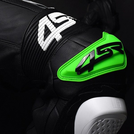 KOMBINEZON SKÓRZANY DWUCZĘŚCIOWY 4SR RR EVO III MONSTER GREEN