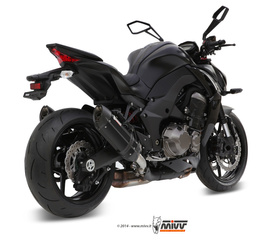 Mivv tłumik końcowy SUONO BLACK STAINLESS STEEL KAWASAKI Z 1000 / Z 1000 R EDITION 2014-2020