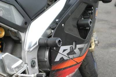 CRASHPADY CLASSIC RG RACING APRILIA FALCO BOTTOM BLACK