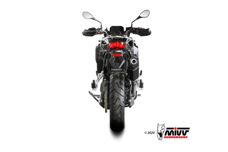 Mivv tłumik końcowy SPEED EDGE BLACK STAINLESS STEEL BMW F 800 GS 2024-2025