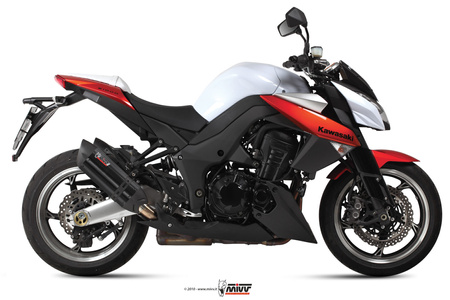 MIVV Tłumiki Końcowe Suono Black Kawasaki Z1000 2010-2013