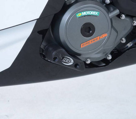 SLIDERY SILNIKA RG RACING KTM RC390 (17-), LEWA STRONA BLACK