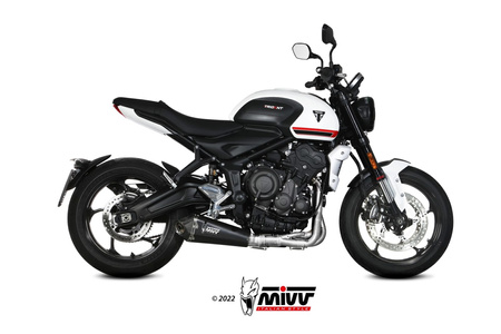 Mivv Układ wydechowy DELTA RACE BLACK stal nierdzewna TRIUMPH TRIDENT 660 2021-2024