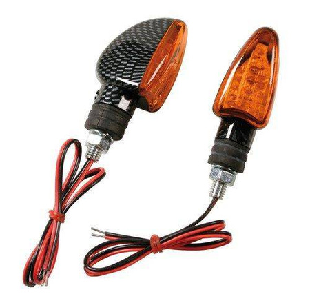 90124  Arrow, kierunkowskazy - 12V LED - Carbon