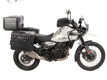 Alurack top case carrier black for combination with original rear rack for Royal Enfield Himalayan 450 (2024-)
