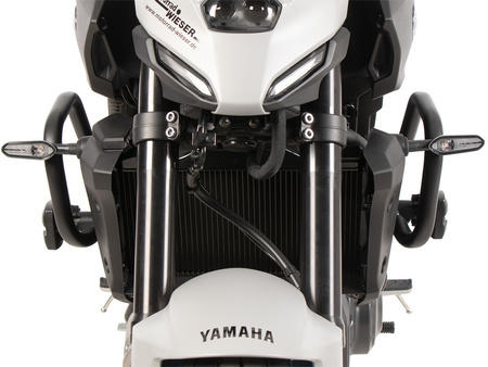 Engine protection bar black incl. protection pads for Yamaha MT-07 / Y-AMT (2025-)