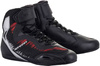BUTY ALPINESTARS FASTER-3 RIDEKNIT BLACK/SILVER BRIGHT RED