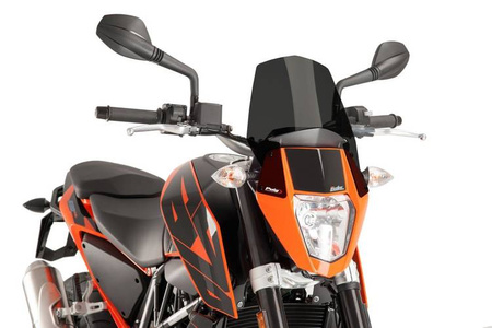 Owiewka PUIG do KTM 690 Duke 12-20 Czarny (N) 6009N
