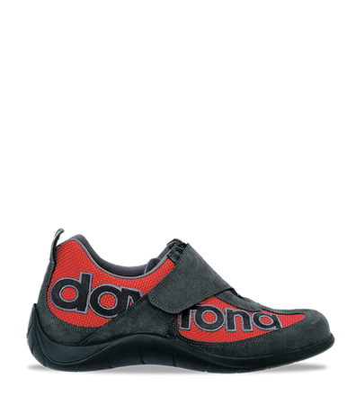 Buty Daytona Moto-Fun szaro-czerwone