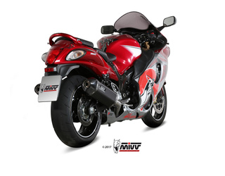 Mivv tłumik końcowy SPEED EDGE BLACK stal nierdzewna SUZUKI GSX-R 1300 HAYABUSA 2008-2017