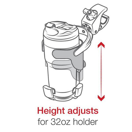 Uchwyt na napoje RAM® Level Cup™ XL 32oz z RAM® Tough-Claw™