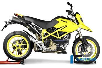 Ochrona wydechu carbon - Ducati Hypermotard 1100 ILMBERGER ABO.009.HYPER.K