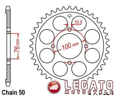 ZĘBATKA NAPĘDOWA JT TYŁ