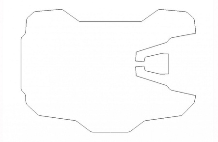 Osłona wyświetlacza do Ducati Multistrada V2S 2022-2025 Przezroczysty (W) 21547W