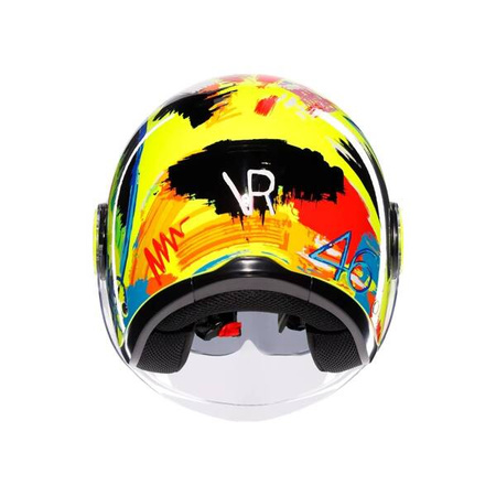 KASK MOTOCYKLOWY OTWARTY AGV ETERES ROSSI WINTER TEST 2019