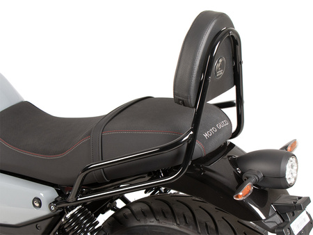 Sissybar without rearrack black for Moto Guzzi V7 Sport (2025-)