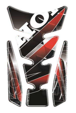 ONEDESIGN tankpad Spirit shape Limited Edition logo Honda szara