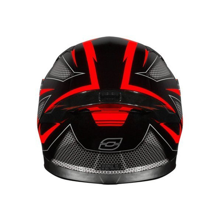 Kask Motocyklowy Ozone Arrow Black/Grey/Fluo Red