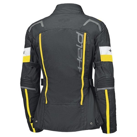 Motocyklowa Kurtka Tekstylna Held Lady 4-Touring II Black/Fluo Yellow