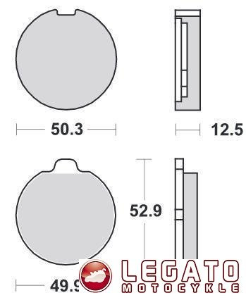 KLOCKI HAMULCOWE SBS 511 HF