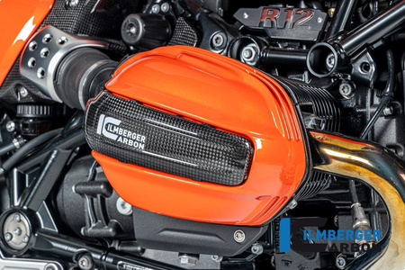 Osłona prawej głowicy świecy zapłonowej carbon glossy BMW R 12 NineT (od 2024) ILMBERGER CG.ZKR.009.R12NT